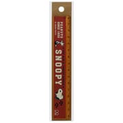 キャラクターグッズ S4010418 PEANUTS 限定 AMERICANデザイン 木製定規 15cm レッド