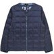 クルーネックWジップ インナーダウンジャケット TAION-105 NAVY Mサイズ [アウトドア ダウン メンズ]