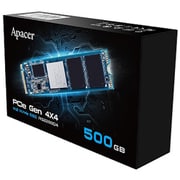 Apacer AS2280Q4 500GB Gen4 x4 NVMe M.2 SSD Read 5000MB/s Write 2500MB/s 750k IOPs 850TBW AP500AS2280Q4-1