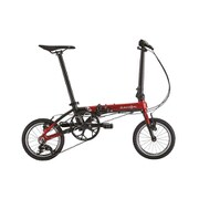 折りたたみ自転車 K3 レッド/マットブラック 21K3RDBK00
