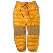 マウンテンロッジダウンパンツ MOUNTAIN LODGE DOWN PANTS M1ML YEL(イエロー) Lサイズ [ダウンパンツ メンズ]