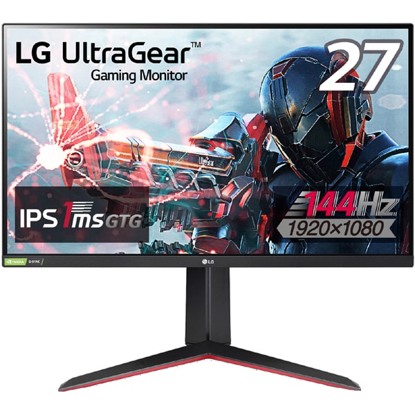 27gn650 B 27型 Lg Ultragear ゲーミングモニター Ips 1ms Gtg Fhd 19 1080 144hz Freesync Premium G Sync Compatible Hdr10