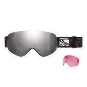 INFINITY Matt Black/Rose Silver Mirror Iridium