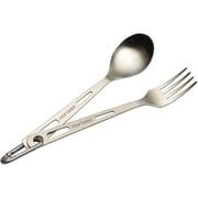 Titanium Cutlery Set of 2 119020 [アウトドア カトラリー]