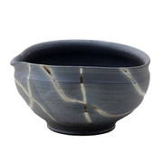 MR-3-9457A [信楽焼 へちもん 注器 黒金彩]