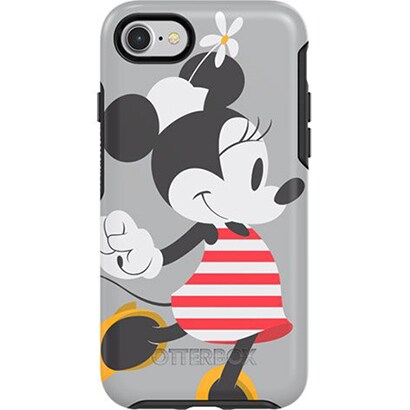 77 Ob Symmetry シリーズ ディズニー ミッキーマウスケース For Iphone Se Disney 第2世代 Graphic Minnie プレゼント 7 Stripes 用 8