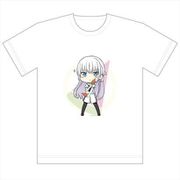 Summer Pockets REFLECTION BLUE Tシャツ 鳴瀬しろは ミニキャラ Mサイズ [キャラクターグッズ]