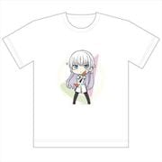 Summer Pockets REFLECTION BLUE Tシャツ 鳴瀬しろは ミニキャラ Lサイズ [キャラクターグッズ]