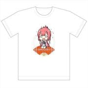 Summer Pockets REFLECTION BLUE Tシャツ 神山識 ミニキャラ Lサイズ [キャラクターグッズ]