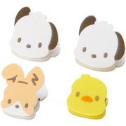 サンリオキャラクターズ ミニクリップ 4Pセット ポチャッコ [キャラクターグッズ]