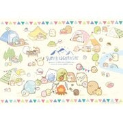 1000c-08 すみっコぐらし みんなですみっコキャンプ [ジグソーパズル コンパクト 1000ピース（完成サイズ：53×38cm）]