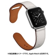 PGWPBLW6L-WH [Apple Watch 42mm/44mm 用 ピンバックルレザー ホワイト]