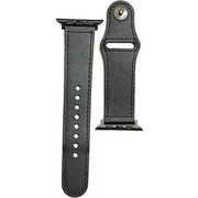 PHDPBLW6S-BKB [Apple Watch 38mm/40mm 用 ピンバックルレザー Lite ふつうサイズ ブラック・ブラック]