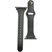 PHDPBSW6S-BKB [Apple Watch 38mm/40mm 用 ピンバックルレザー Lite スリムサイズ ブラック・ブラック]