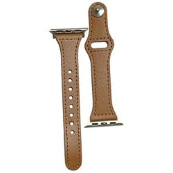 PHDPBSW6S-BW [Apple Watch 38mm/40mm 用 ピンバックルレザー Lite スリムサイズ ブラウン]