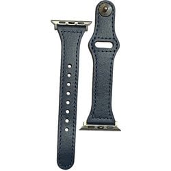 PHDPBSW6S-NV [Apple Watch 38mm/40mm 用 ピンバックルレザー Lite スリムサイズ ネイビー]