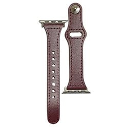 PHDPBSW6S-WR [Apple Watch 38mm/40mm 用 ピンバックルレザー Lite スリムサイズ ワインレッド]