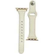PHDPBSW6S-WHR [Apple Watch 38mm/40mm 用 ピンバックルレザー Lite スリムサイズ ホワイト・ローズ]