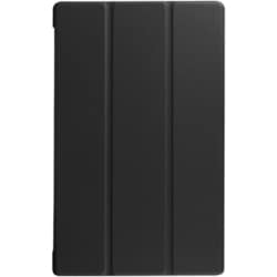 Kindle Fire HD10（2017年・2019年モデル）用 ブックカバーケース ブラック CRR-BC-KF10/BK