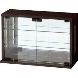 27055 [卓上コレクションケース横型 ダークブラウン]