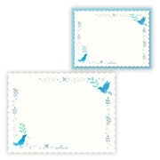 ミニメッセージカードセット 青い鳥たち EPN-788-148