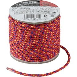 UA-4535 [カラーロープ 径3.5mm×20m（レッド）]