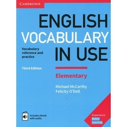 English Vocabulary in Use Elementary 3rd Edition Book with answers and Enhanced eBook [洋書ELT]