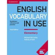 English Vocabulary in Use Elementary 3rd Edition Book with answers [洋書ELT]