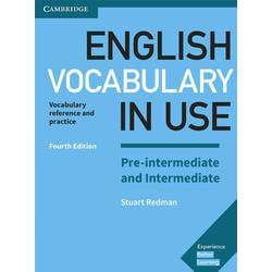 English Vocabulary in Use Pre-intermediate and Intermediate 4th Edition Book with answers [洋書ELT]