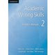 Academic Writing Skills Level 2 Teacher's Manual [洋書ELT]