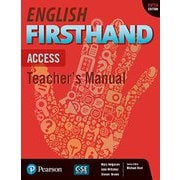 English Firsthand 5th Edition Access Teacher's Manual with CD-ROM [洋書ELT]