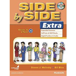 Side by Side Extra Edition Level 4 Student Book and eText with CD Highlights [洋書ELT]