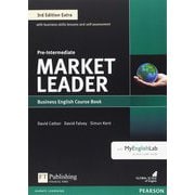 Market Leader 3rd Edition Extra Pre-Intermediate Coursebook with DVD-ROM and MyLab Access [洋書ELT]