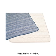 敷きパッド シングルダブルサイズ (120×205cm)ブルー CM10042000