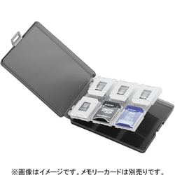 エレコム SDケース 12枚収納 SD microSD CMC-06NMC12