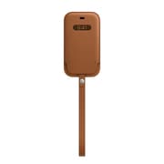 MHMP3FE/A [MagSafe対応 iPhone 12 mini 用 レザースリーブ サドルブラウン]