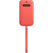 MHYF3FE/A [MagSafe対応 iPhone 12 Pro Max 用 レザースリーブ ピンクシトラス]