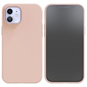 iP-12MI-PS-03 [iPhone 12 mini 用 HANS シリコンケース ピンクサンド]