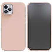iP-12/12PRO-PS-03 [iPhone 12 /iPhone 12 Pro 用 HANS シリコンケース ピンクサンド]