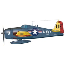 PDR-23 アメリカ海軍 F6F-5D/K ヘルキャット 標的管制機/無人標的機 ターゲット・ドローン [1/144スケール プラモデル]
