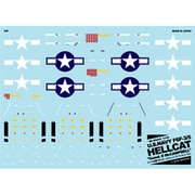 A-553 アメリカ海軍 F6F-3/5 ヘルキャット D・マッキャンベル [1/144スケール デカール]