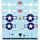 A-72174 アメリカ海軍 F6F-3/5 ヘルキャット D・マッキャンベル [1/72スケール デカール]