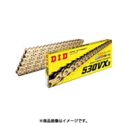 カシメ G&G(ゴールド) バイク用チェーン 530VX3 120ZB