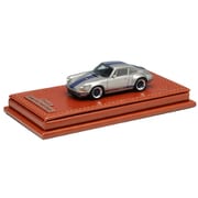 TM001G 1/64 シンガー 911 クーペ チタニウムシルバー/ダークブルーストライプ [レジンキャストミニカー]