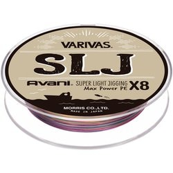 SLJ マックスパワーPE X8 150m 0.4号 10m×5色のマーキングライン