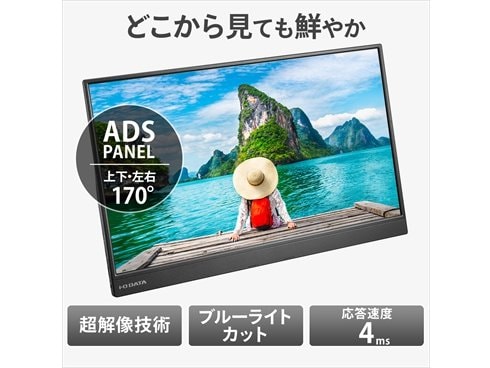 IODATA LCD-CF161XDB-M 15.6型 / 1920×1080 / HDMI、Type-C