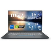 薄型・軽量ビジネス・クリエイターノートPC/15.6インチ 4K Adobe RGB相当/Core i7-1185G7/GeForce GTX 1650 Ti Max-Q デザイン/メモリ 32GB/SSD 1TB/Windows 10 Pro PRESTIGE15A11SCS-032JP