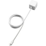 Lightning AC充電器/1.0A出力/ケーブル一体/1.5m/ホワイト MPA-ACL02WH