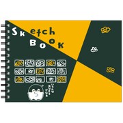 キャラクターグッズ HH1601 コウペンちゃん 図案スケッチブック はなまる