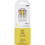 uni-ball one(ユニボール ワン) ゲルインクボールペン 0.38mm 限定色 3本セット DAY TIME STUDY UMNS38K3C.DTS
